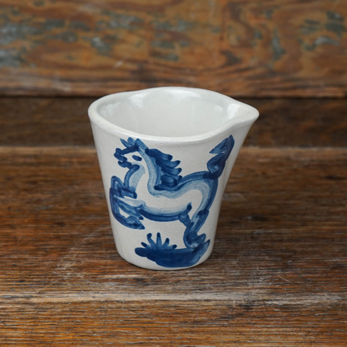 Blue Horse Measuring Cup