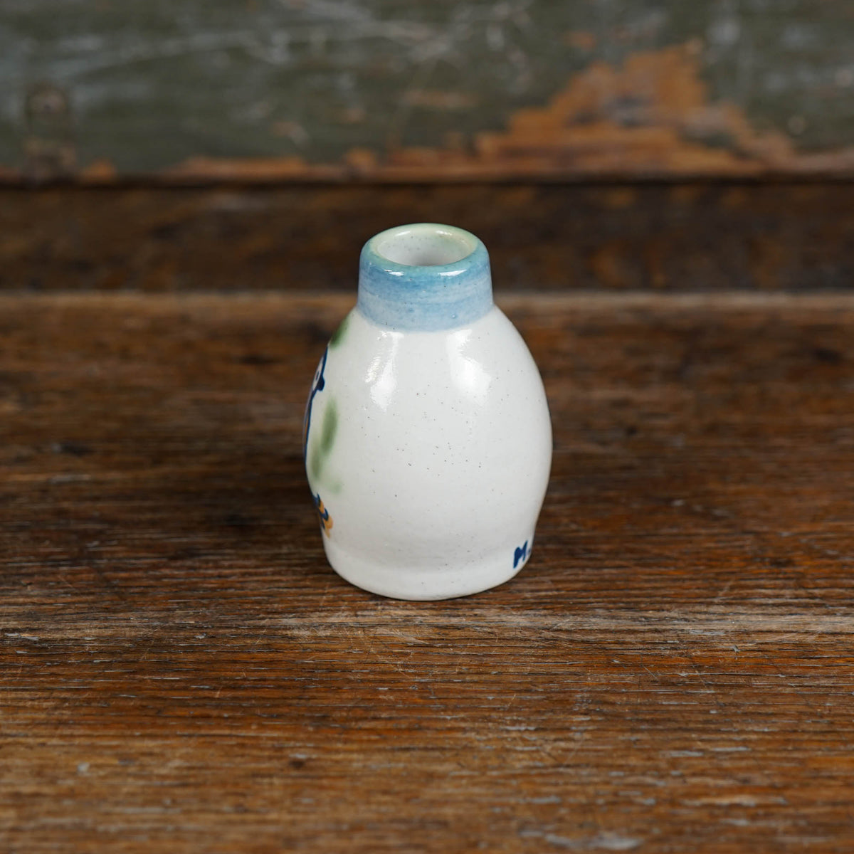 Perched Sparrow Bud Vase