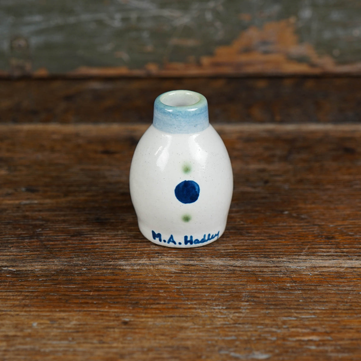 Perched Sparrow Bud Vase