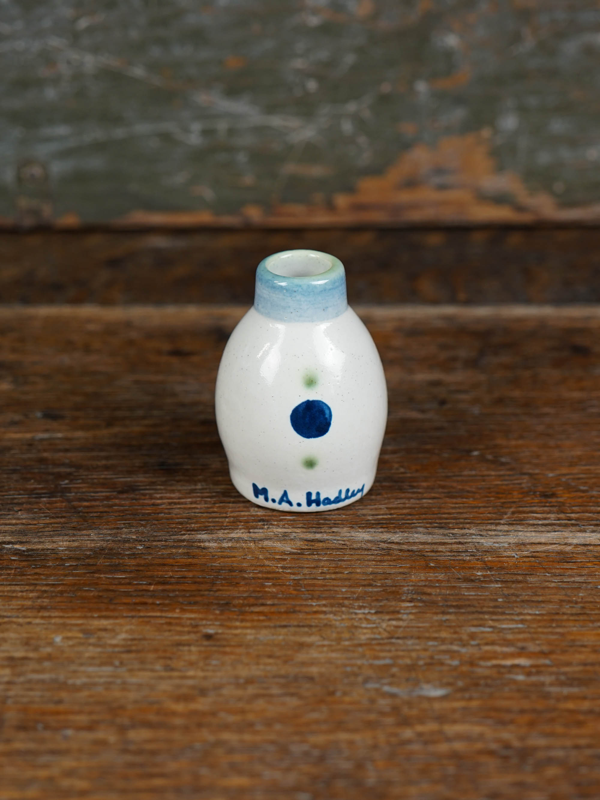 Perched Sparrow Bud Vase