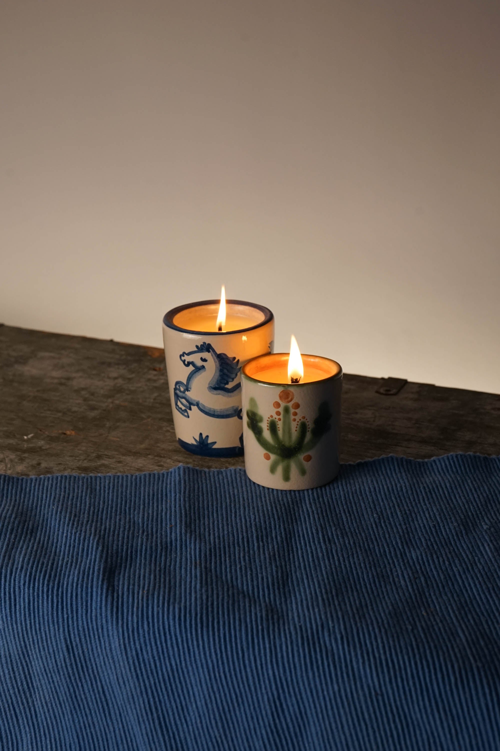 Blue Horse Julep Candle