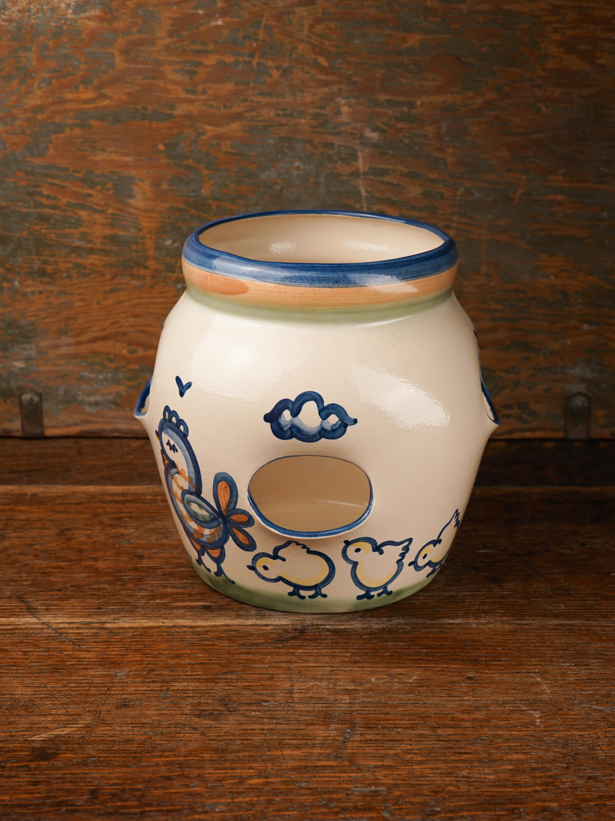Hen & Chick Planter