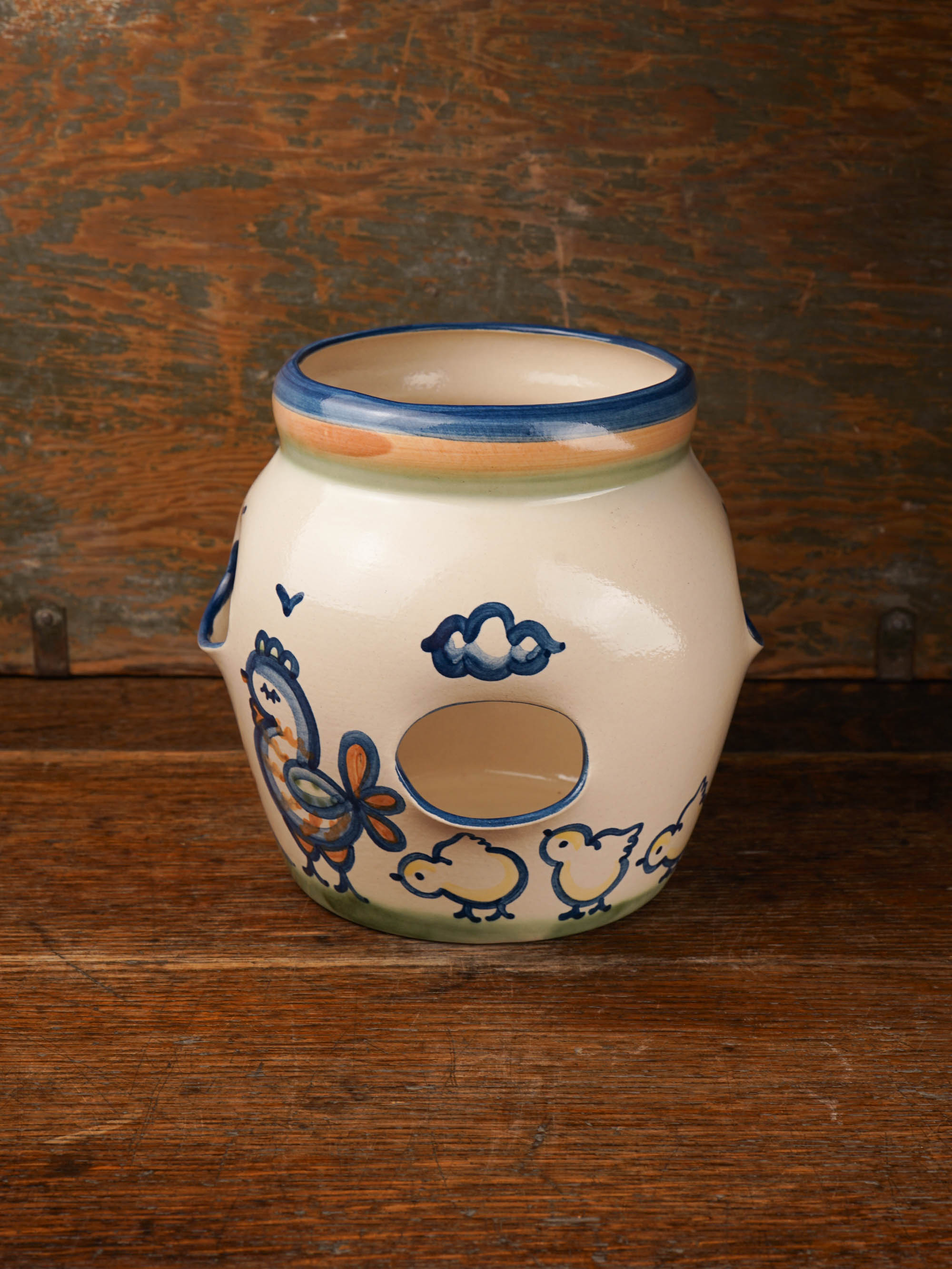 Hen & Chick Planter