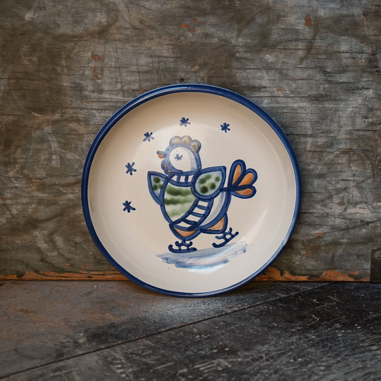 Pasta Plate - Skating Chicken