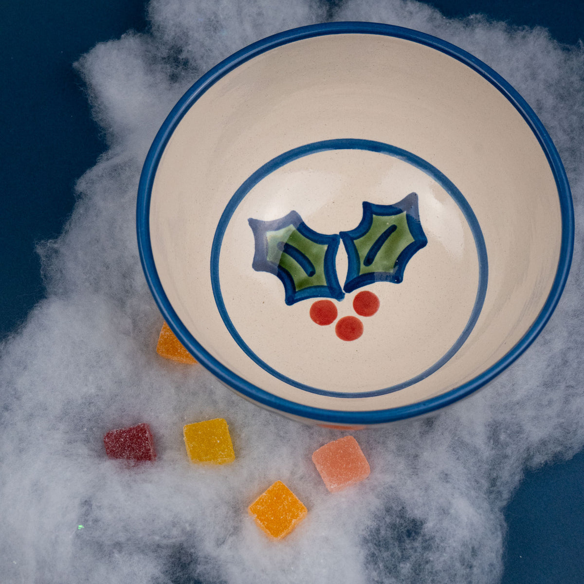 Holly Serving Bowl