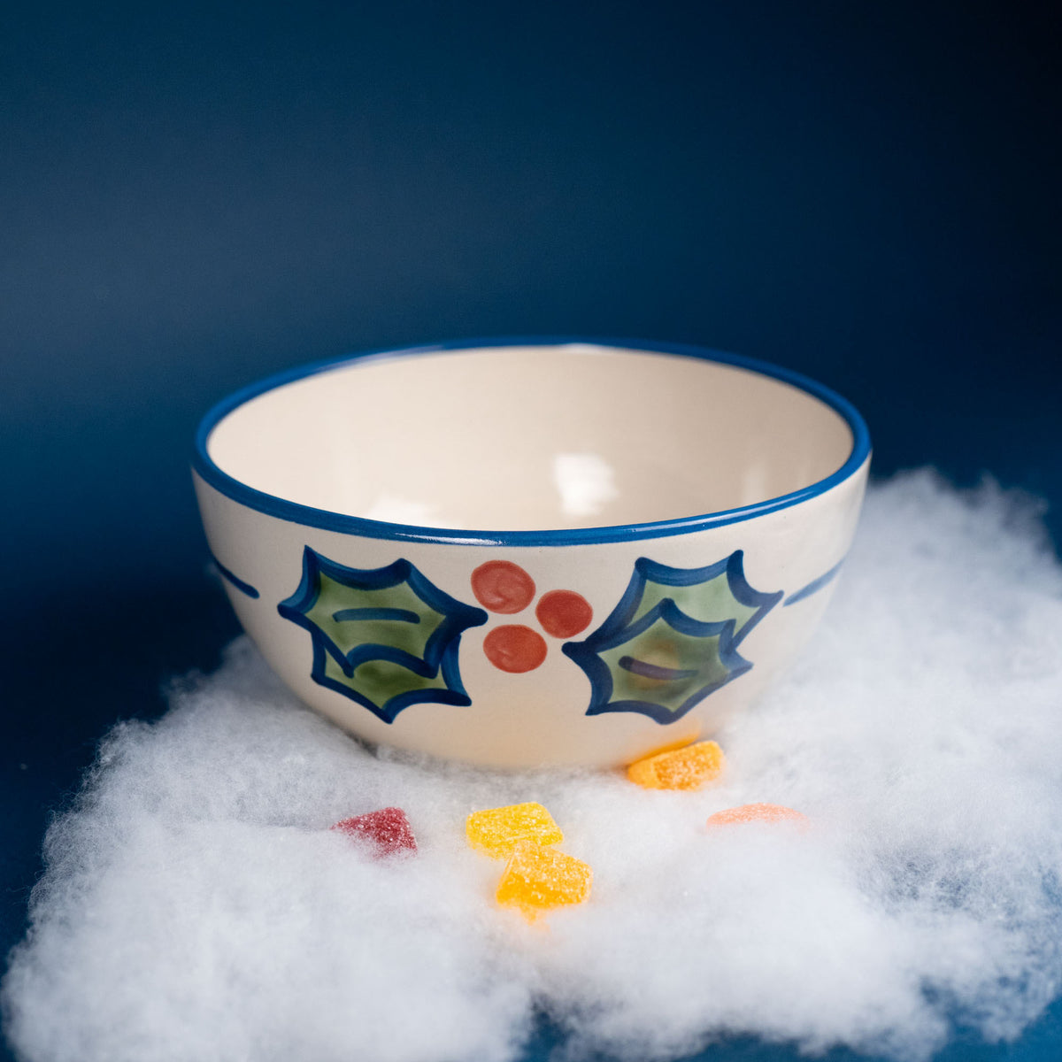 Holly Serving Bowl