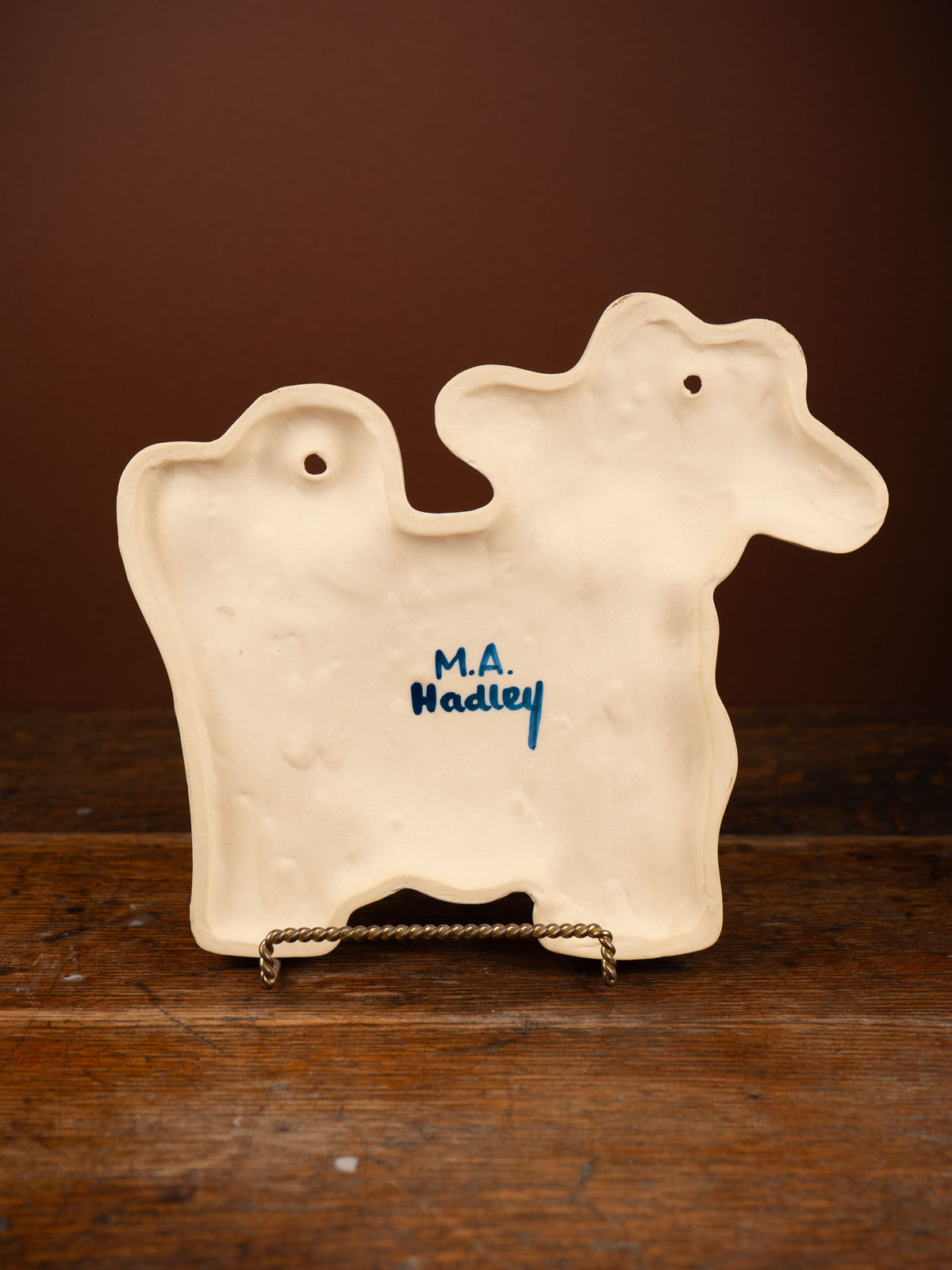 Personalized Cow Plaque