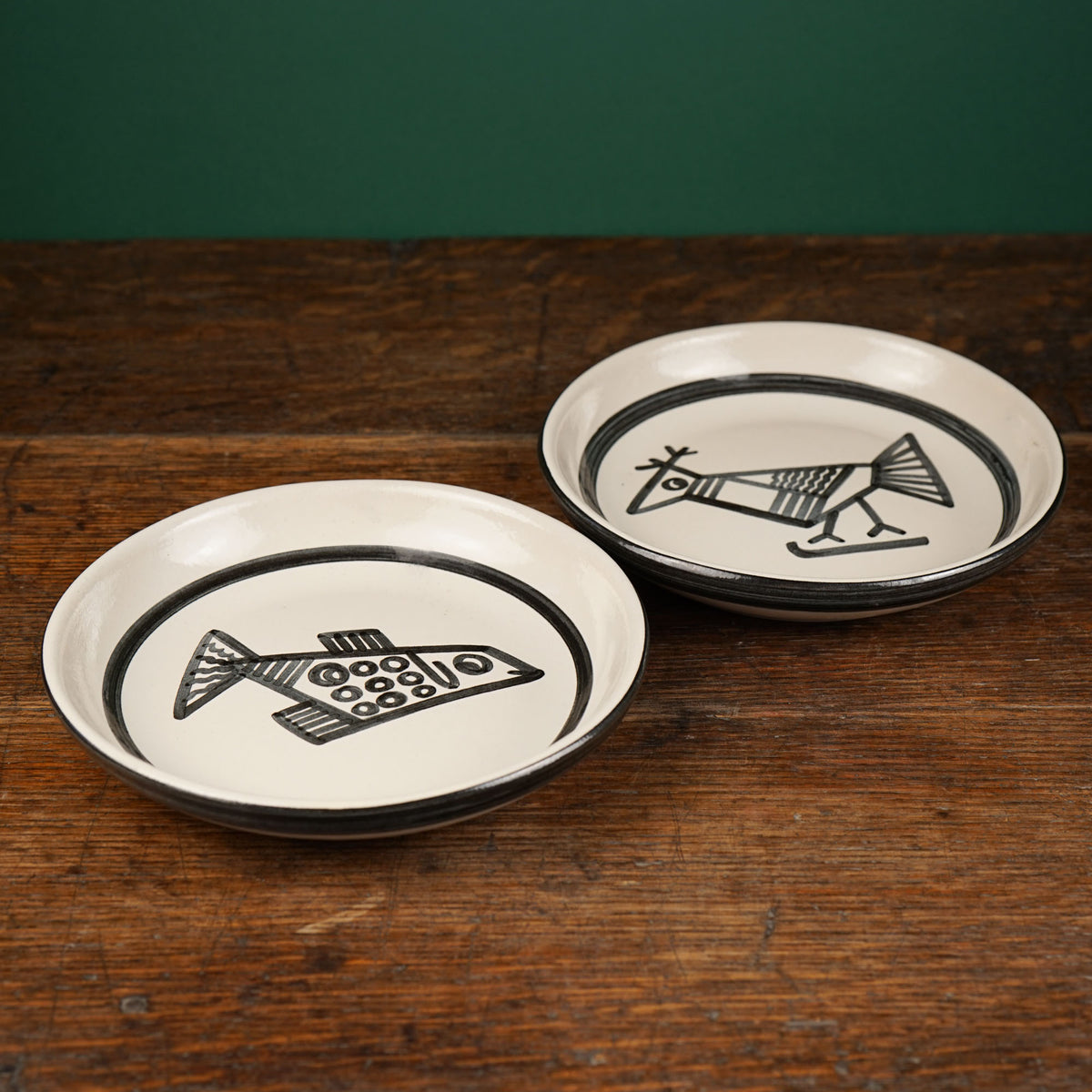 Cubist Fowl Pasta Plate
