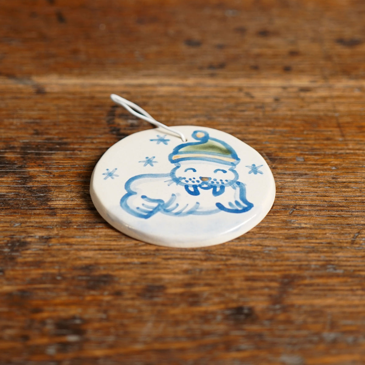 Walrus Polar Pal Round Ornament