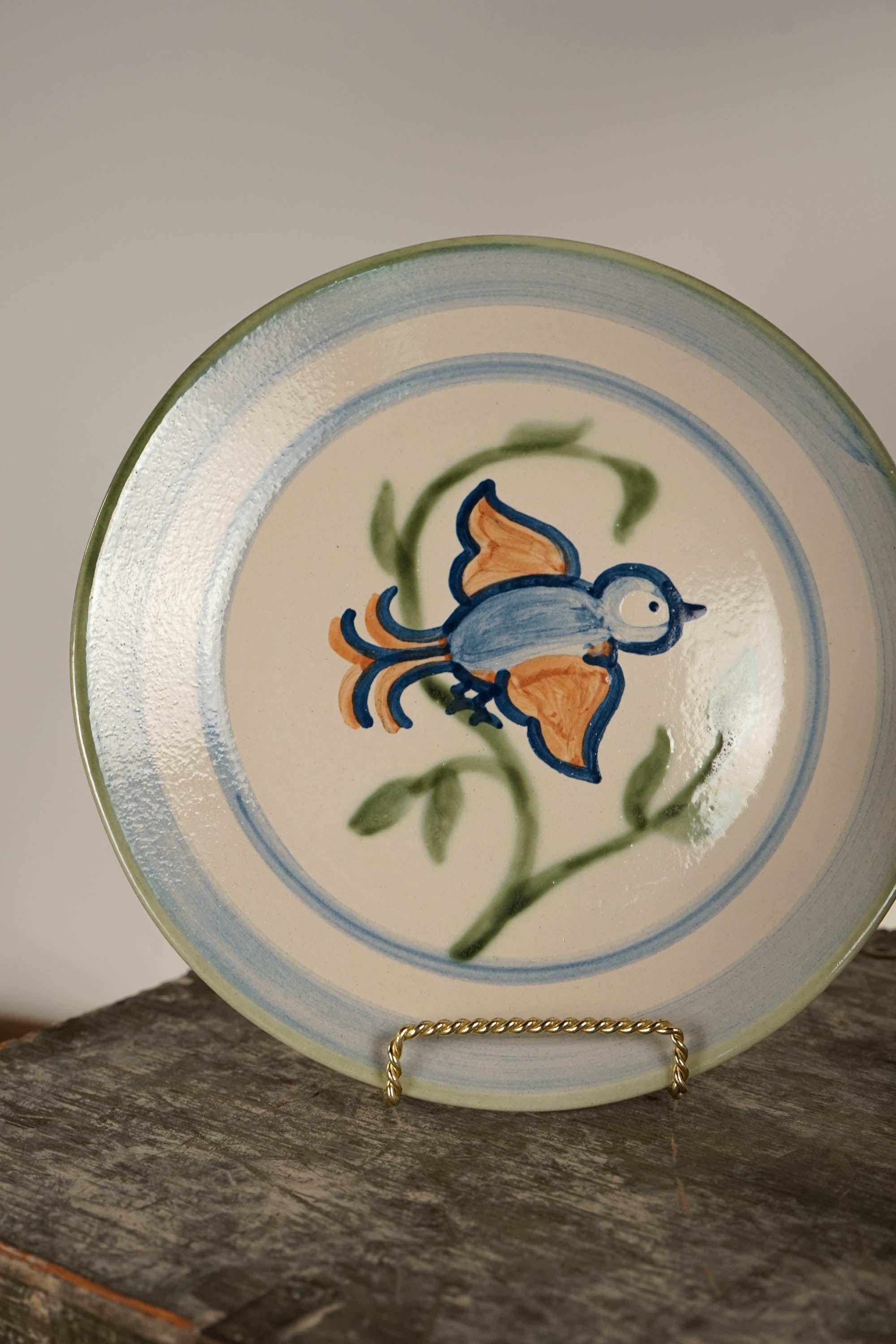 New Bird Takes Flight Dinner Plate