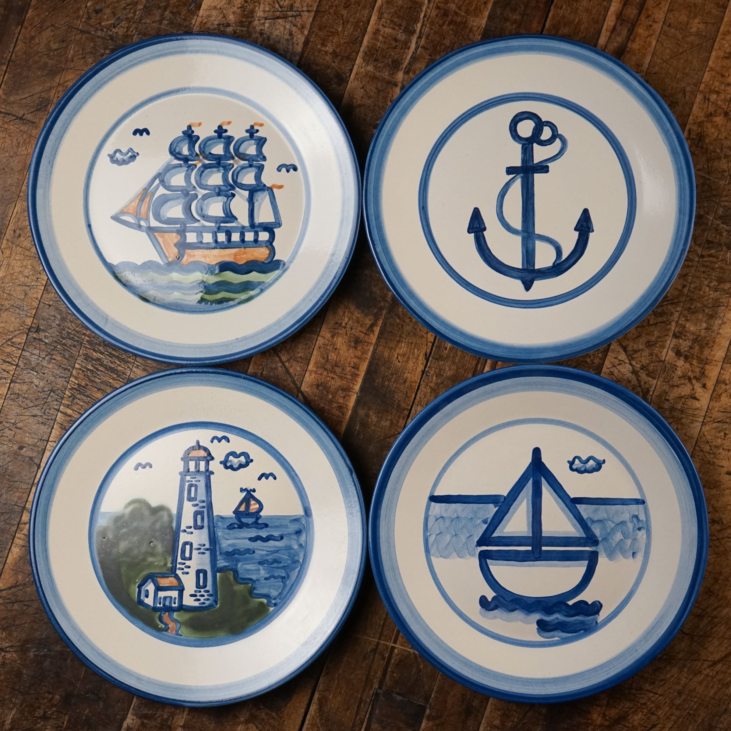 Nautical Dinner Plate Bundle