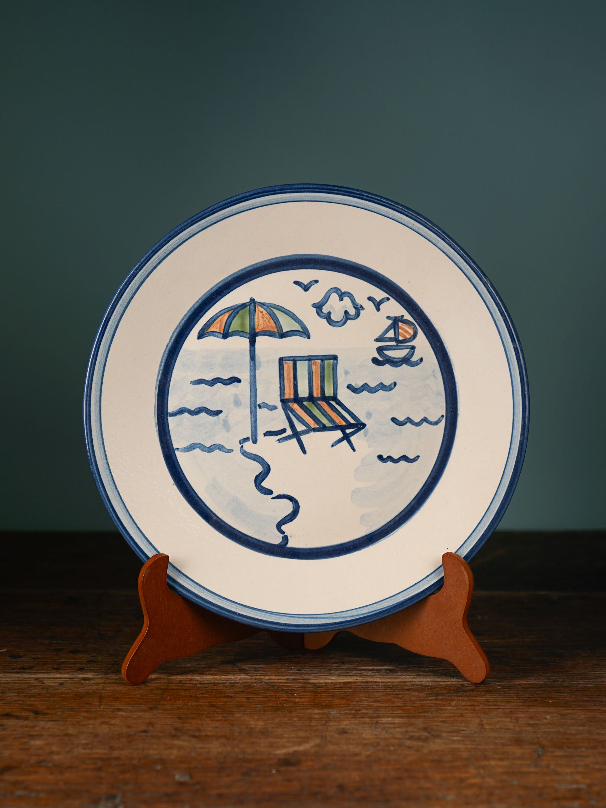 Beach Dinner Plate