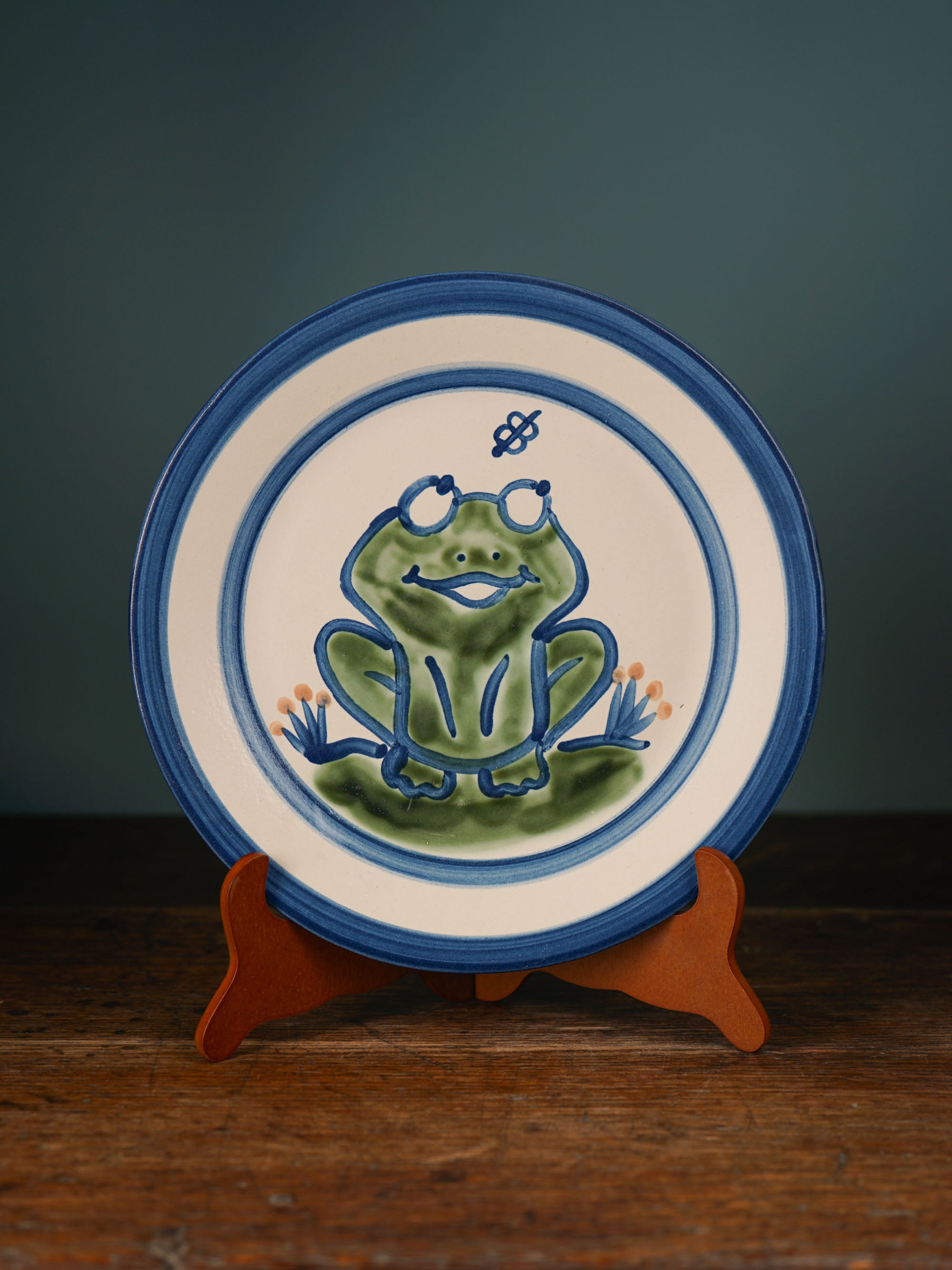 Frog Dinner Plate
