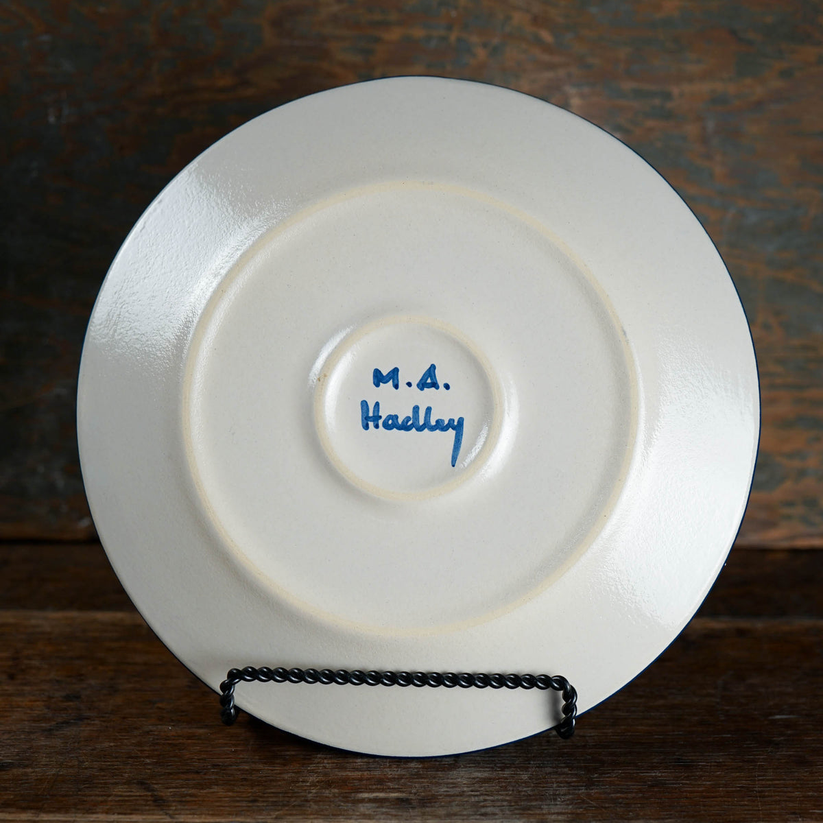 Blue Horse Dinner Plate