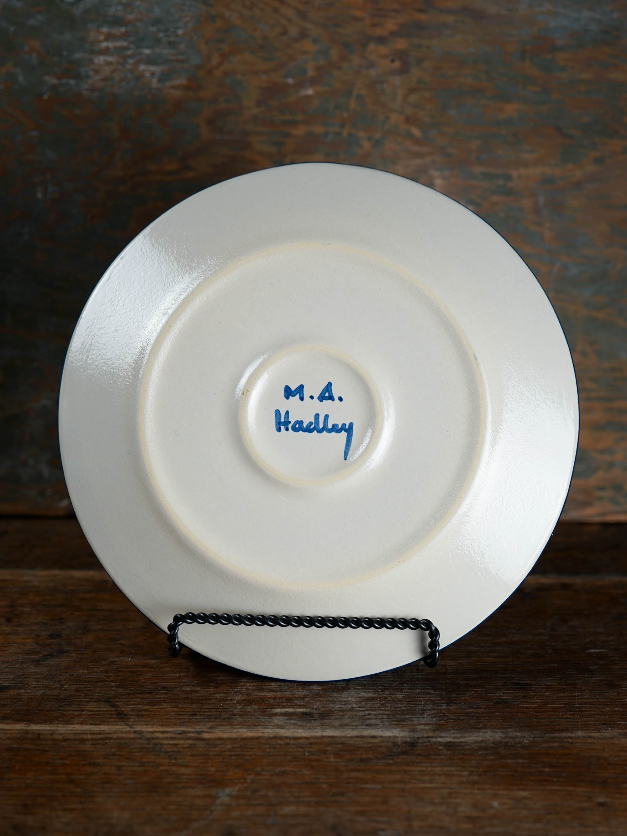 Blue Horse Dinner Plate