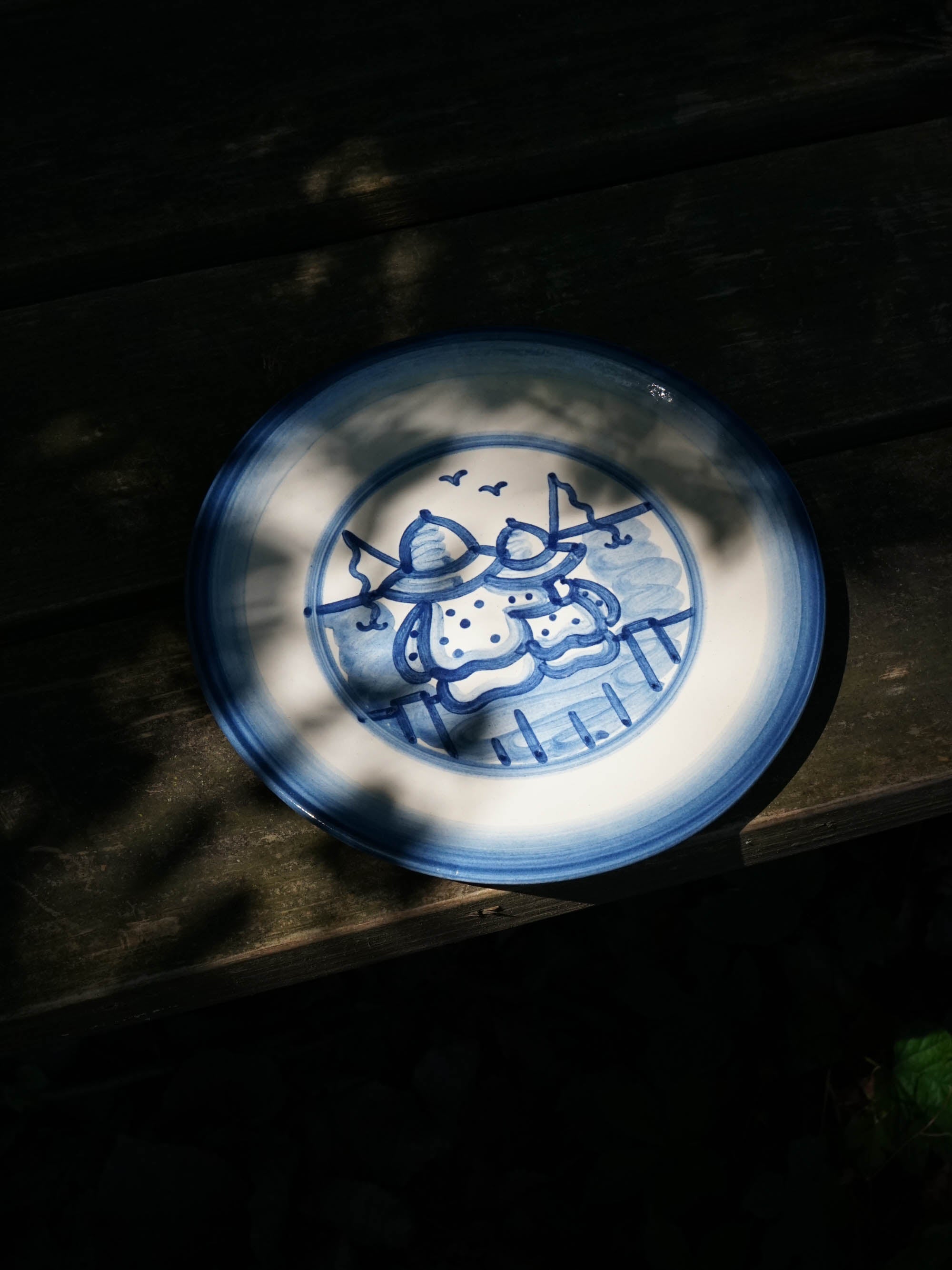 Fishin' Buddies Lunch Plate