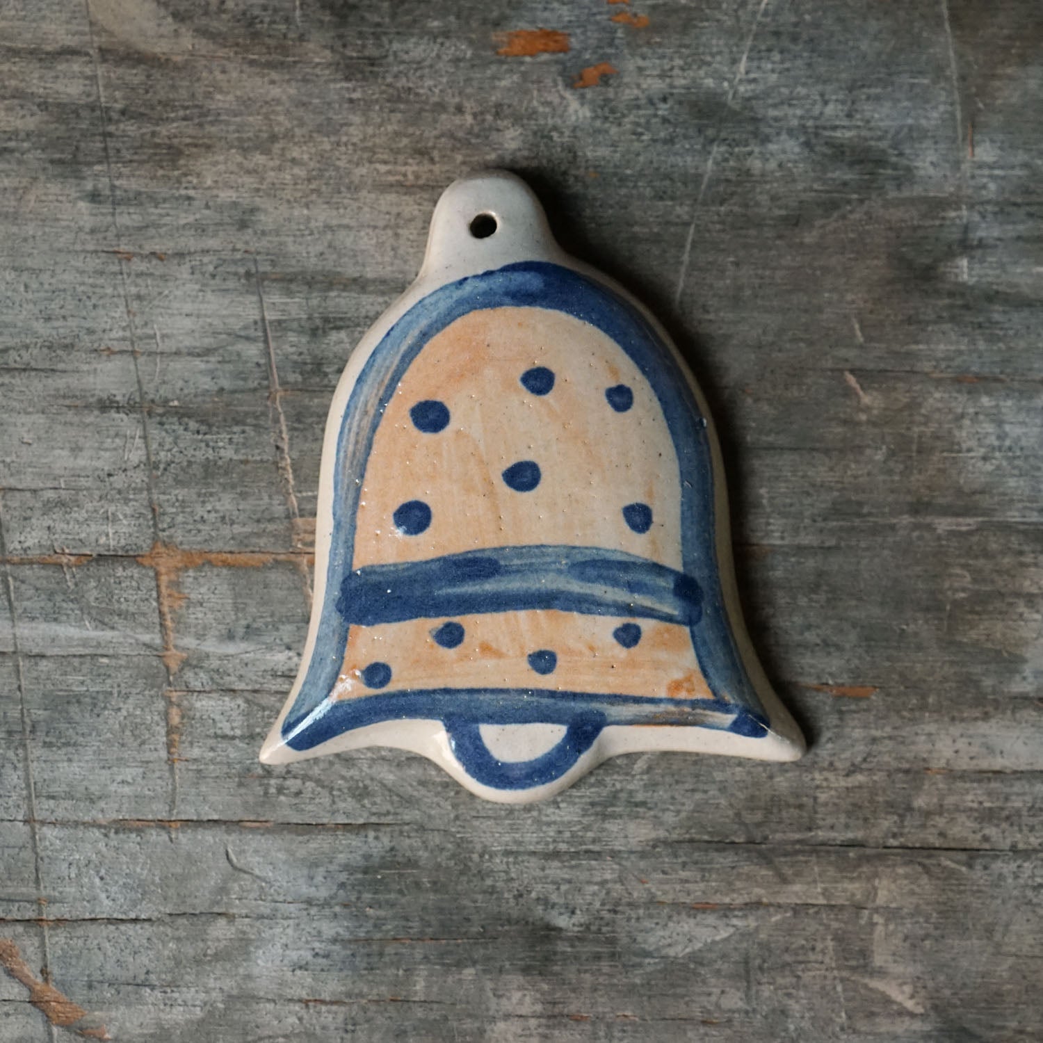 Shaped Ornament - Bell with Dots