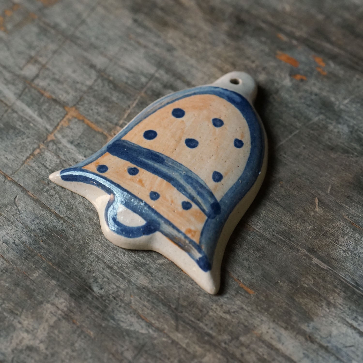 Shaped Ornament - Bell with Dots