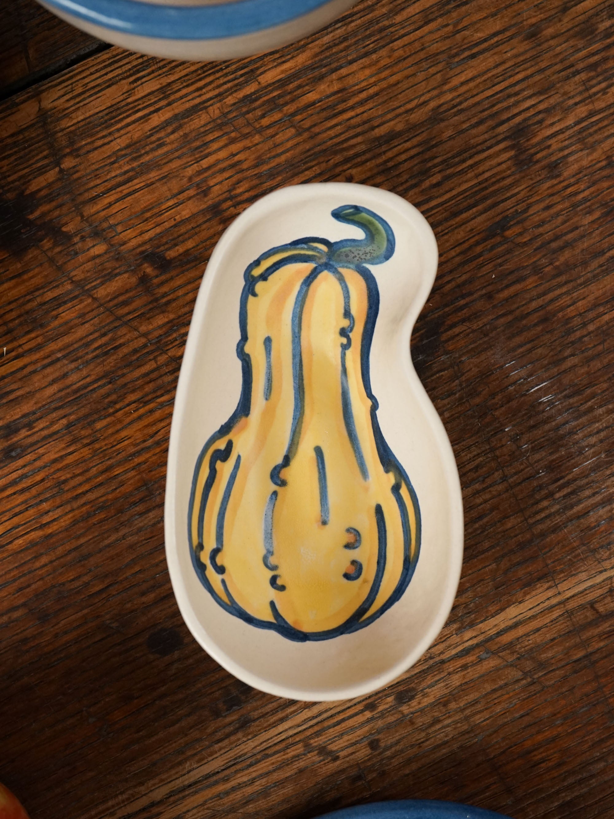 Autumn Gourd Small Whale Dish
