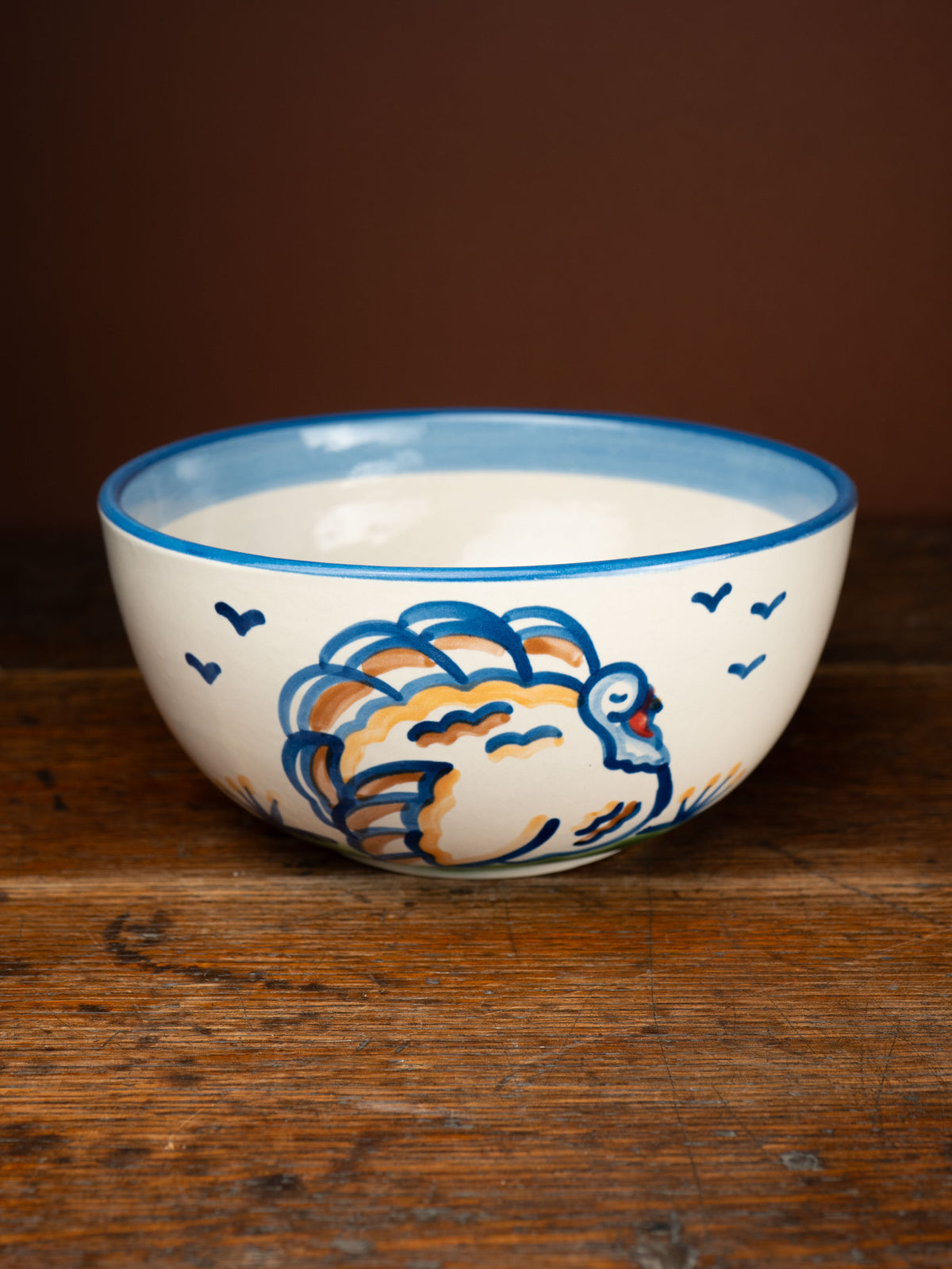 Harvest Turkey Serving Bowl