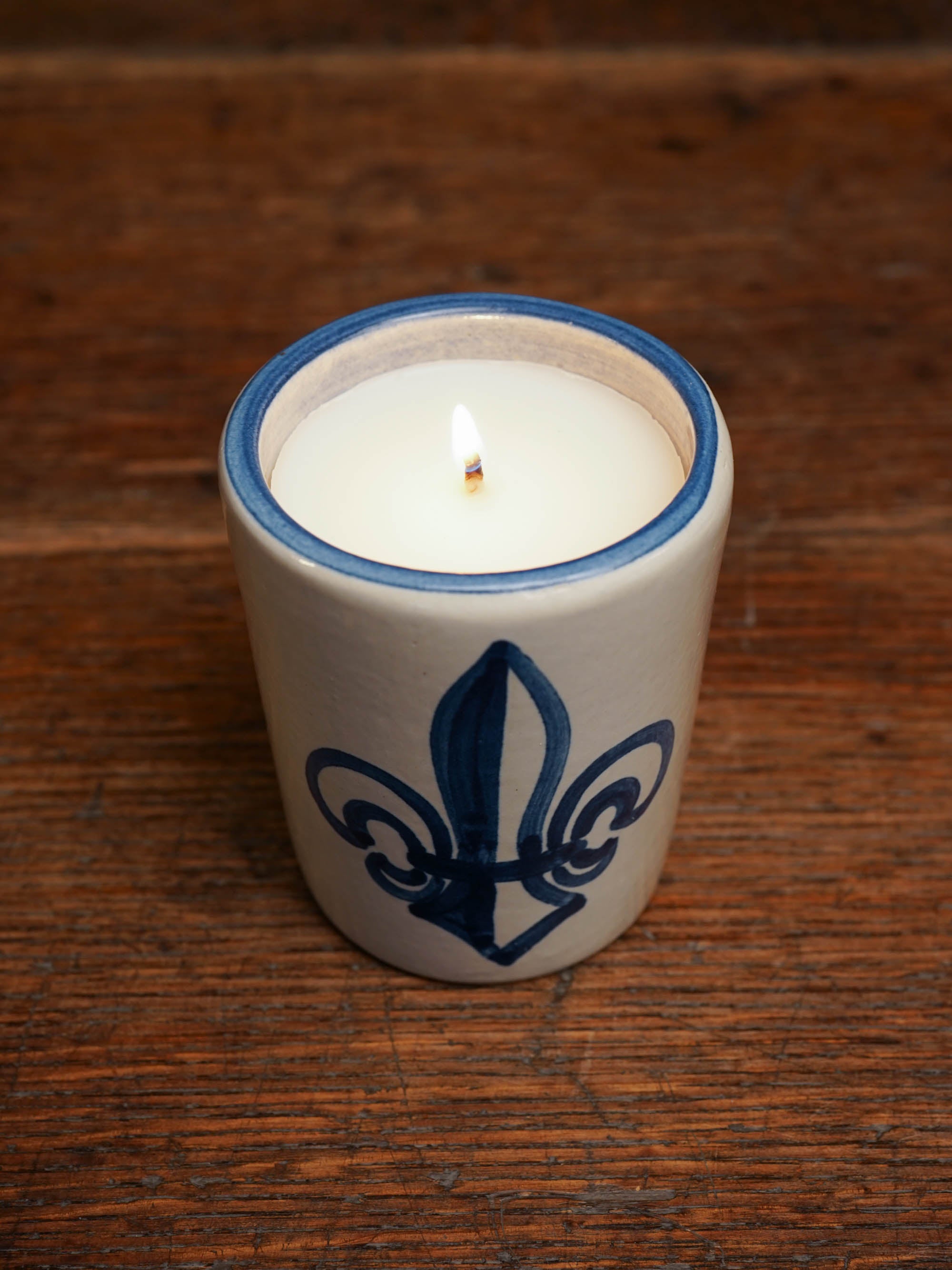 Fleur de Lis Julep Candle