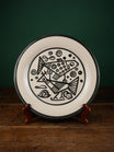Cubist Fish & Fowl Serving Plate