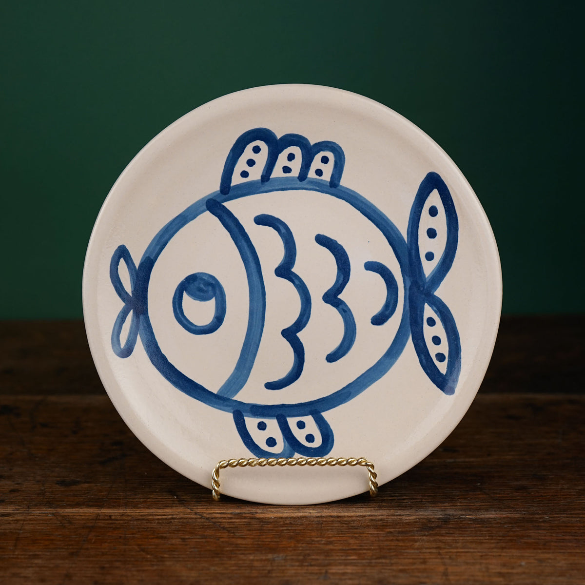 Gourmet Blue Fish Lunch Plate