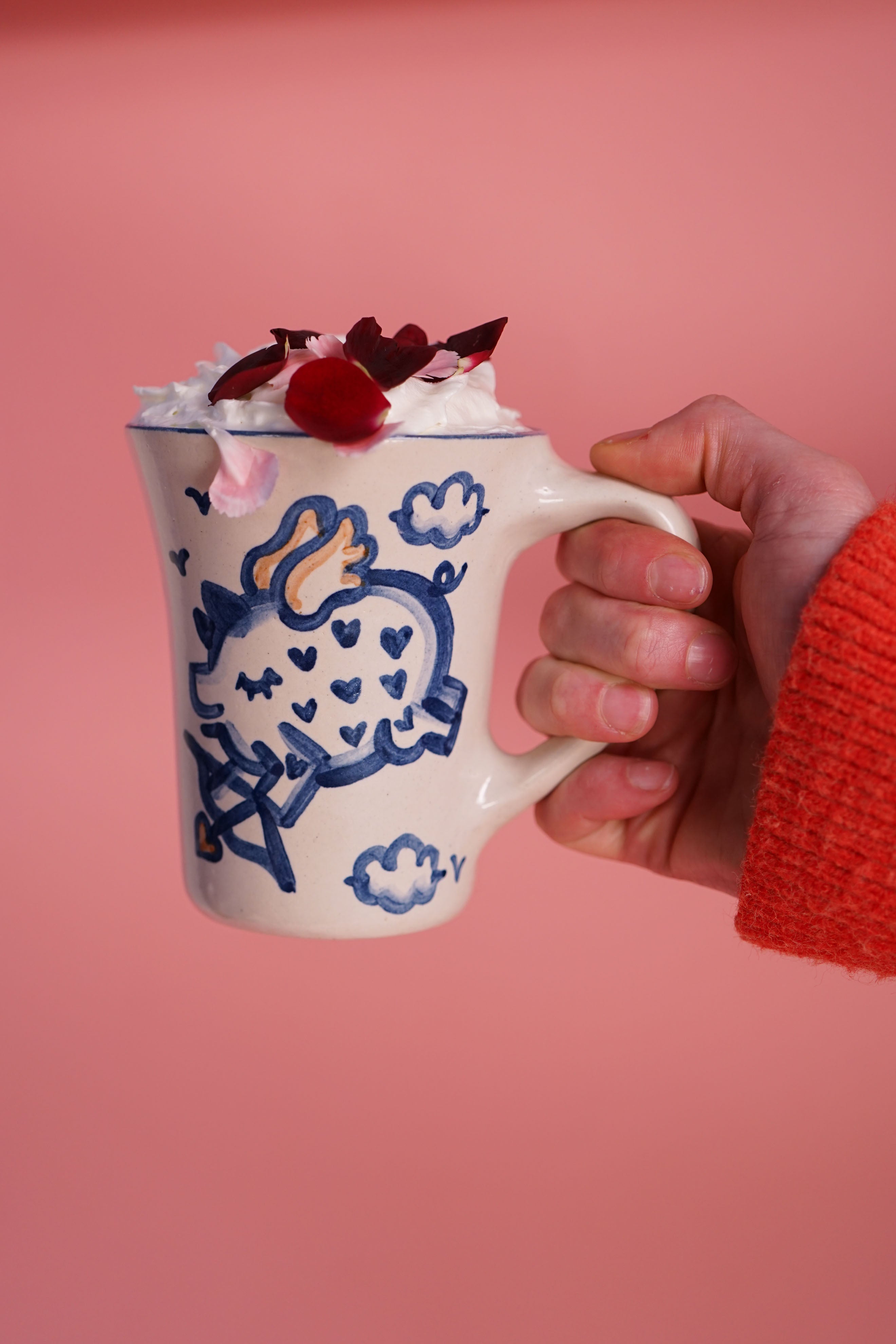 Flare Mug - Cupid Pig