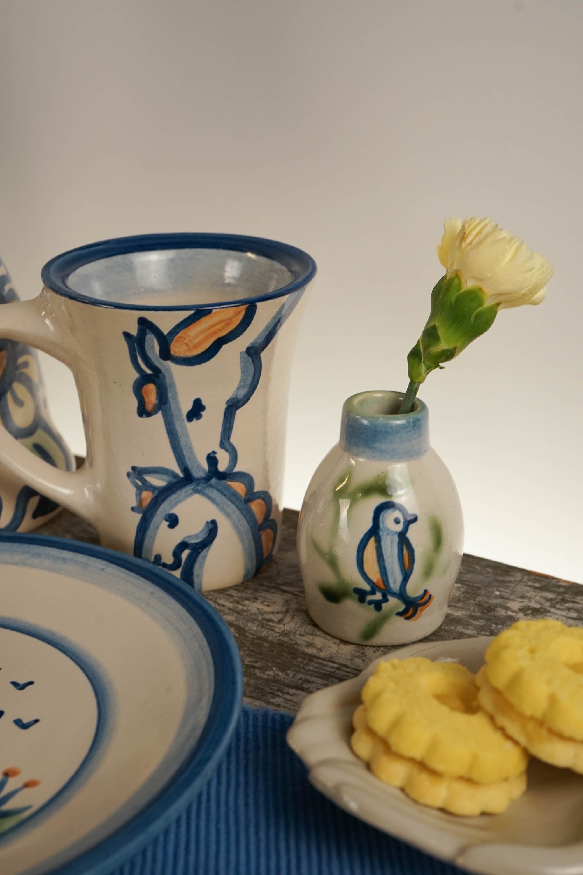 Perched New Bird Bud Vase
