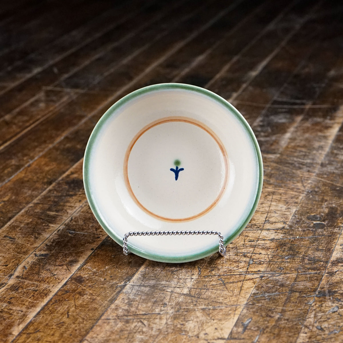 Forget-Me-Not Cereal Bowl in Green