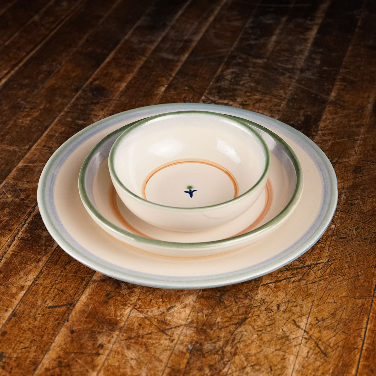 Forget-me-not 3-Piece Dinnerware Set