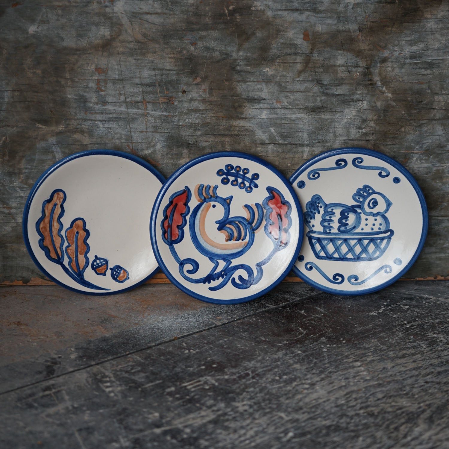 Bread and Butter Plate - Harvest Bird