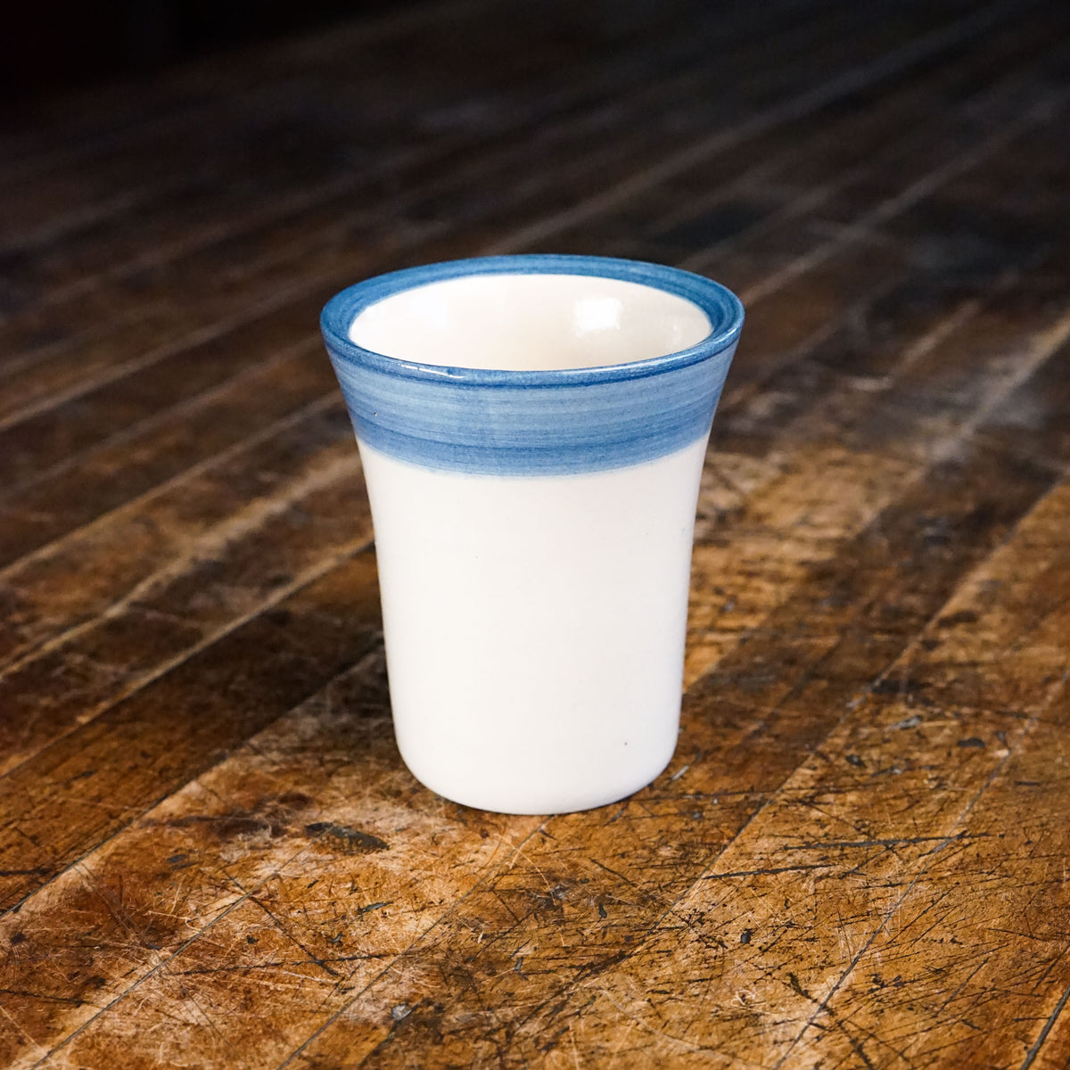 Blue Heritage Stripe Flare Cup