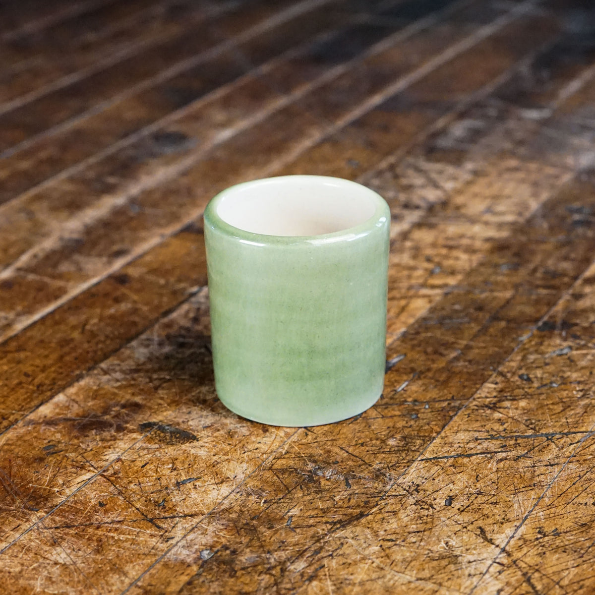 Green Heritage Stripe Mini Cup