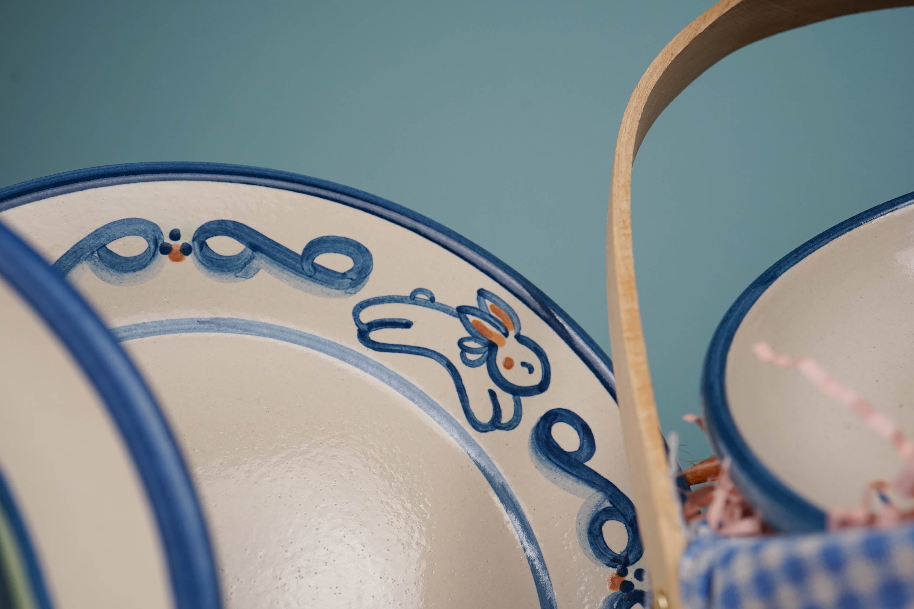 Leaping Bunny Dinner Plate