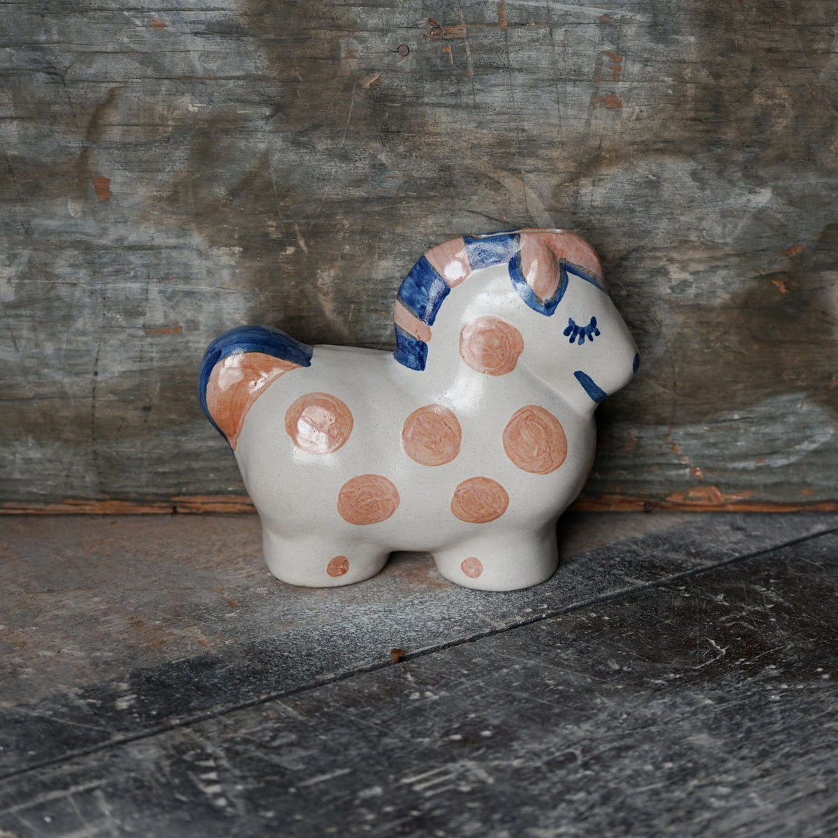 Rust Dot Horse Bank