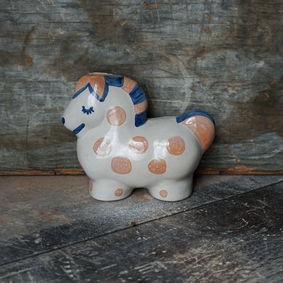 Rust Dot Horse Bank