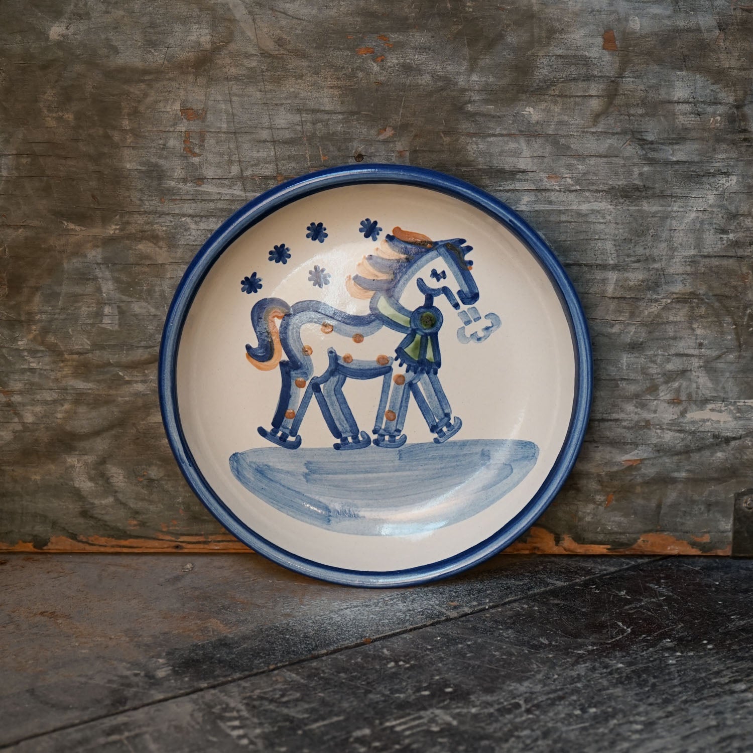 Pasta Plate - Skating Horse