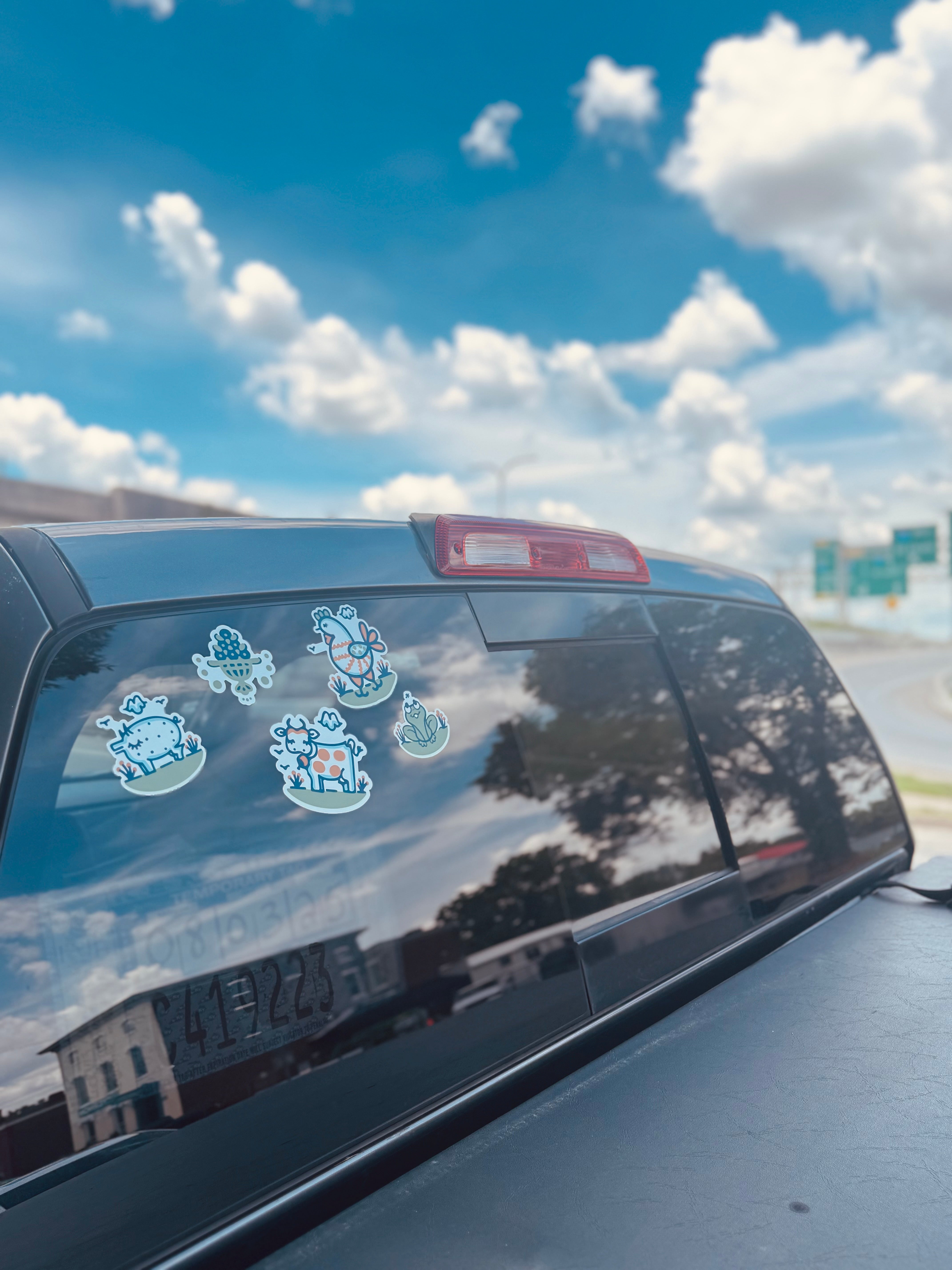 Cow Sticker