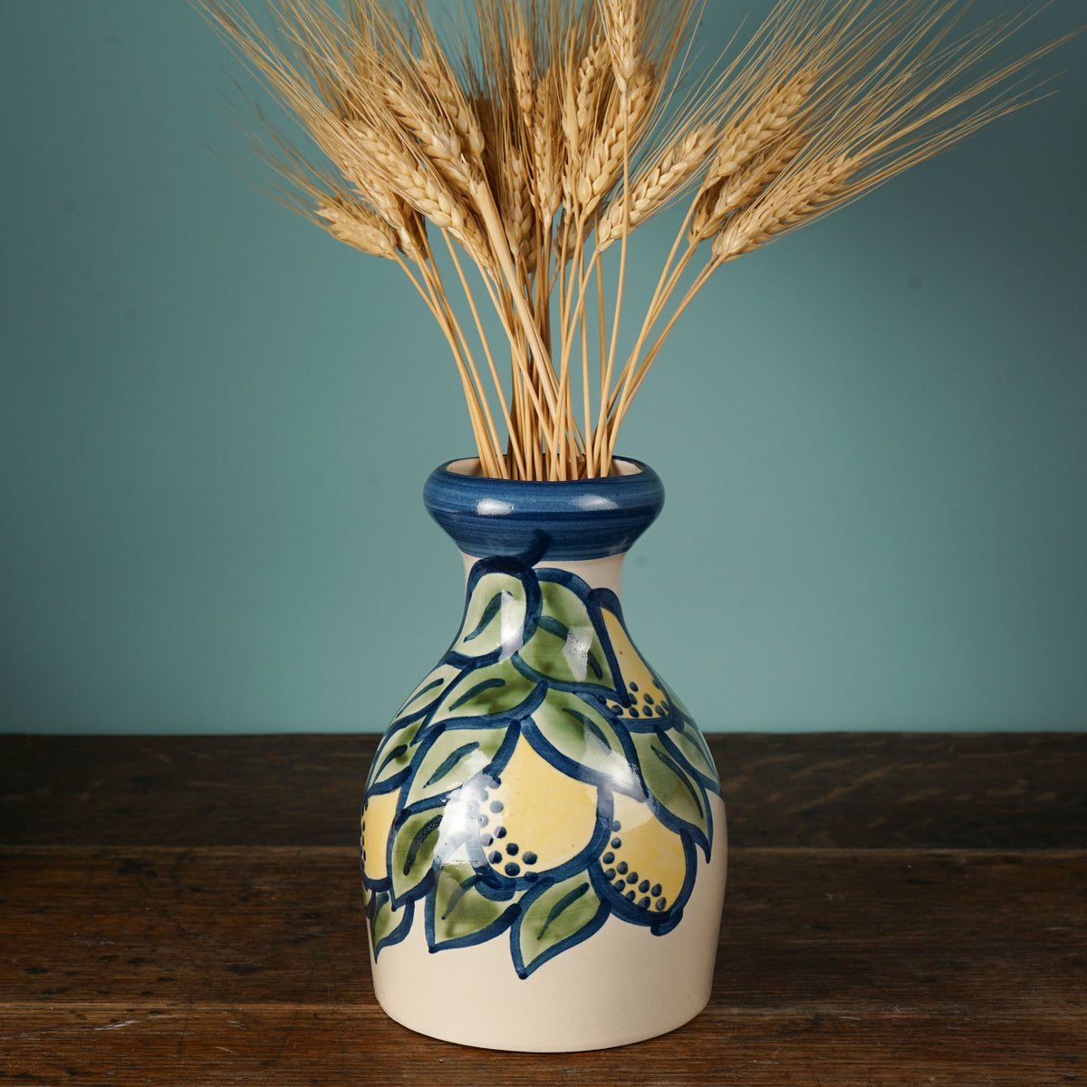 Lemon Leaf Vase