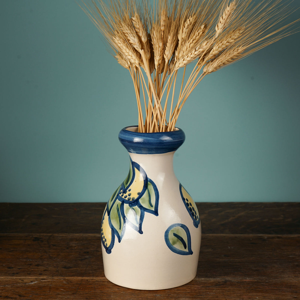Lemon Leaf Vase
