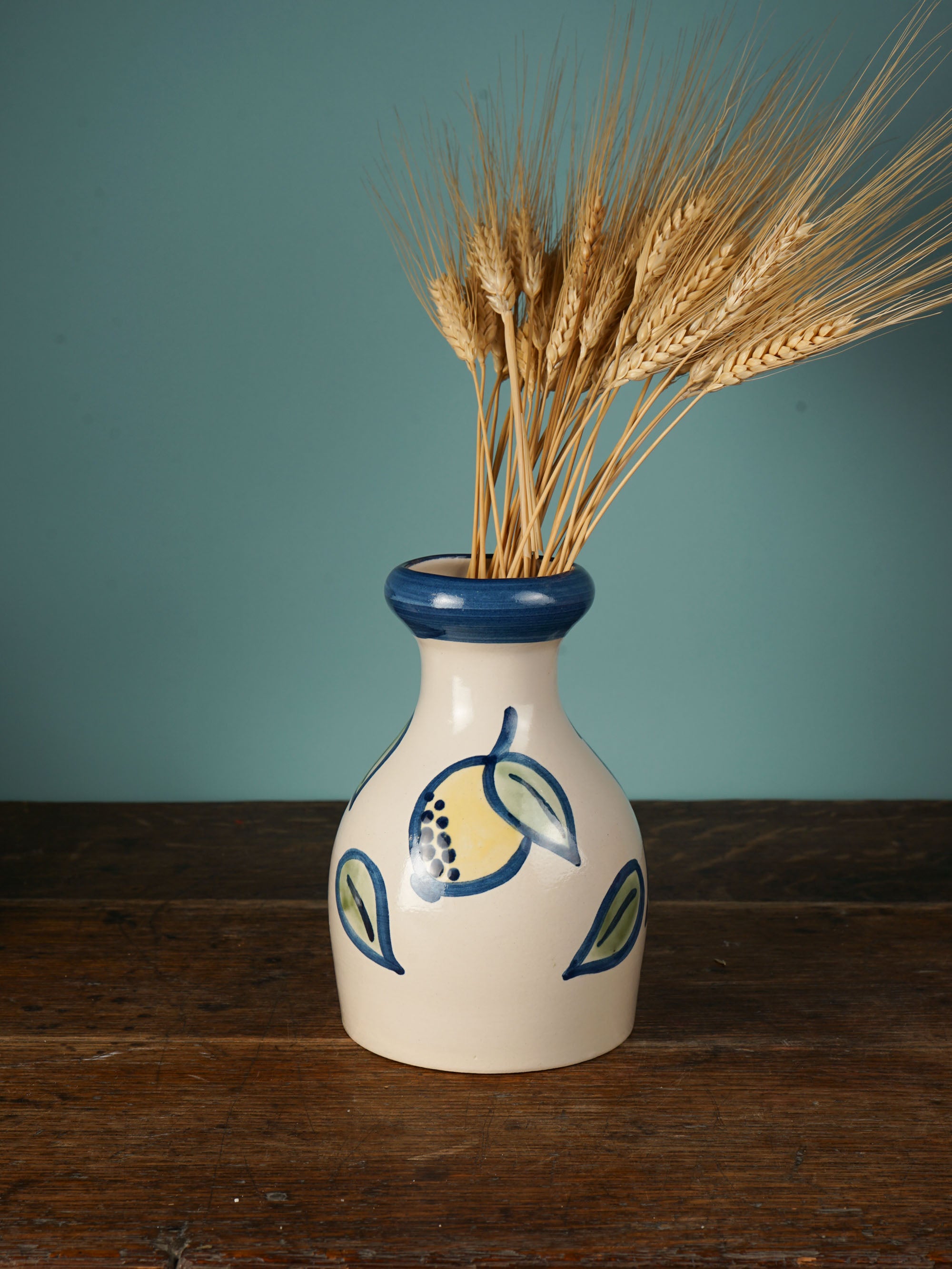 Lemon Leaf Vase