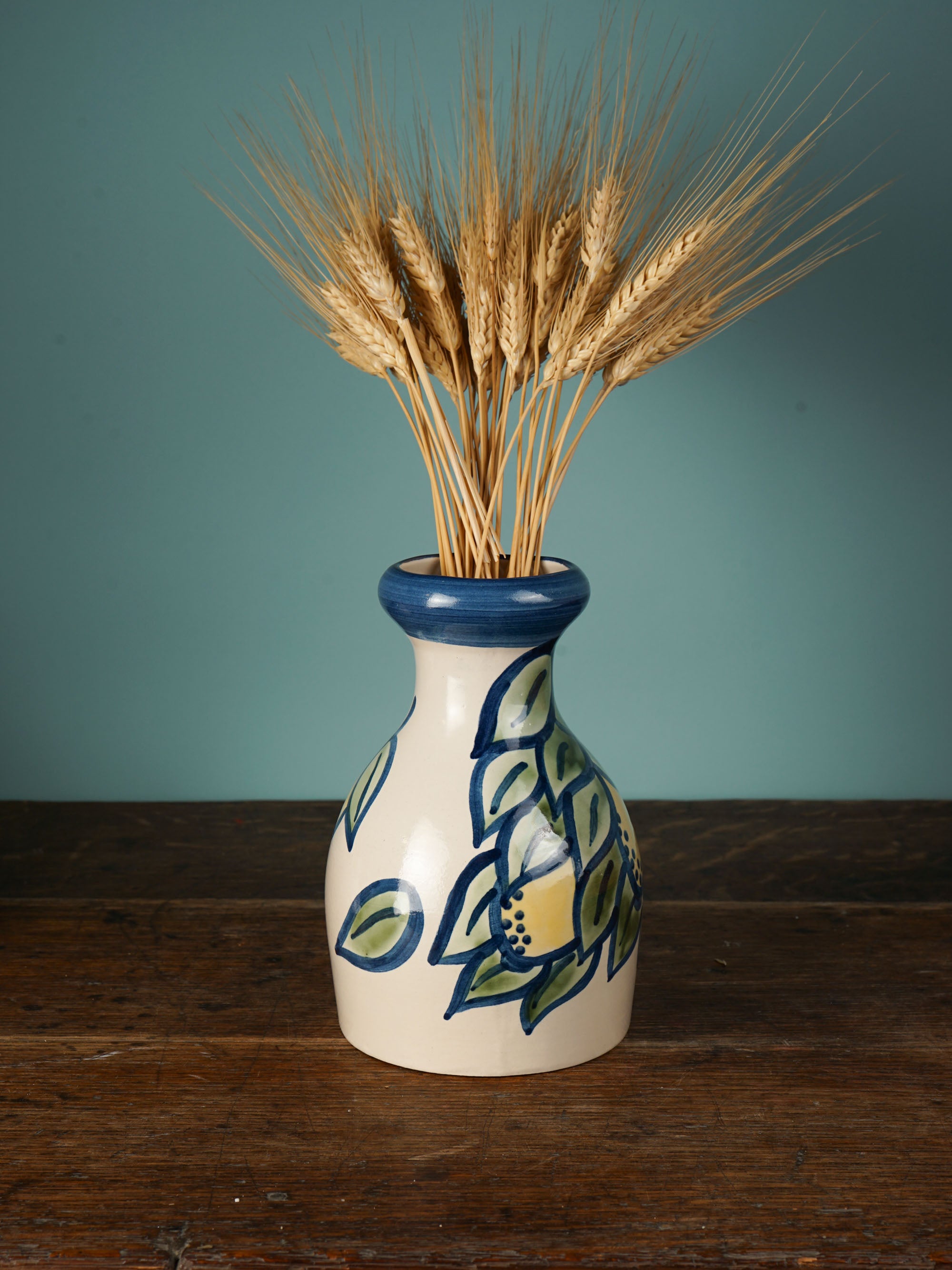 Lemon Leaf Vase