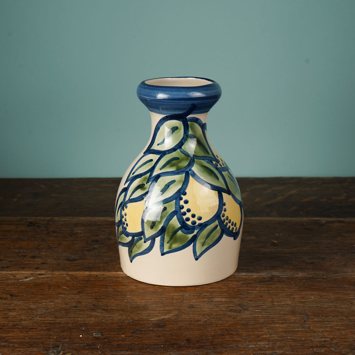Lemon Leaf Vase