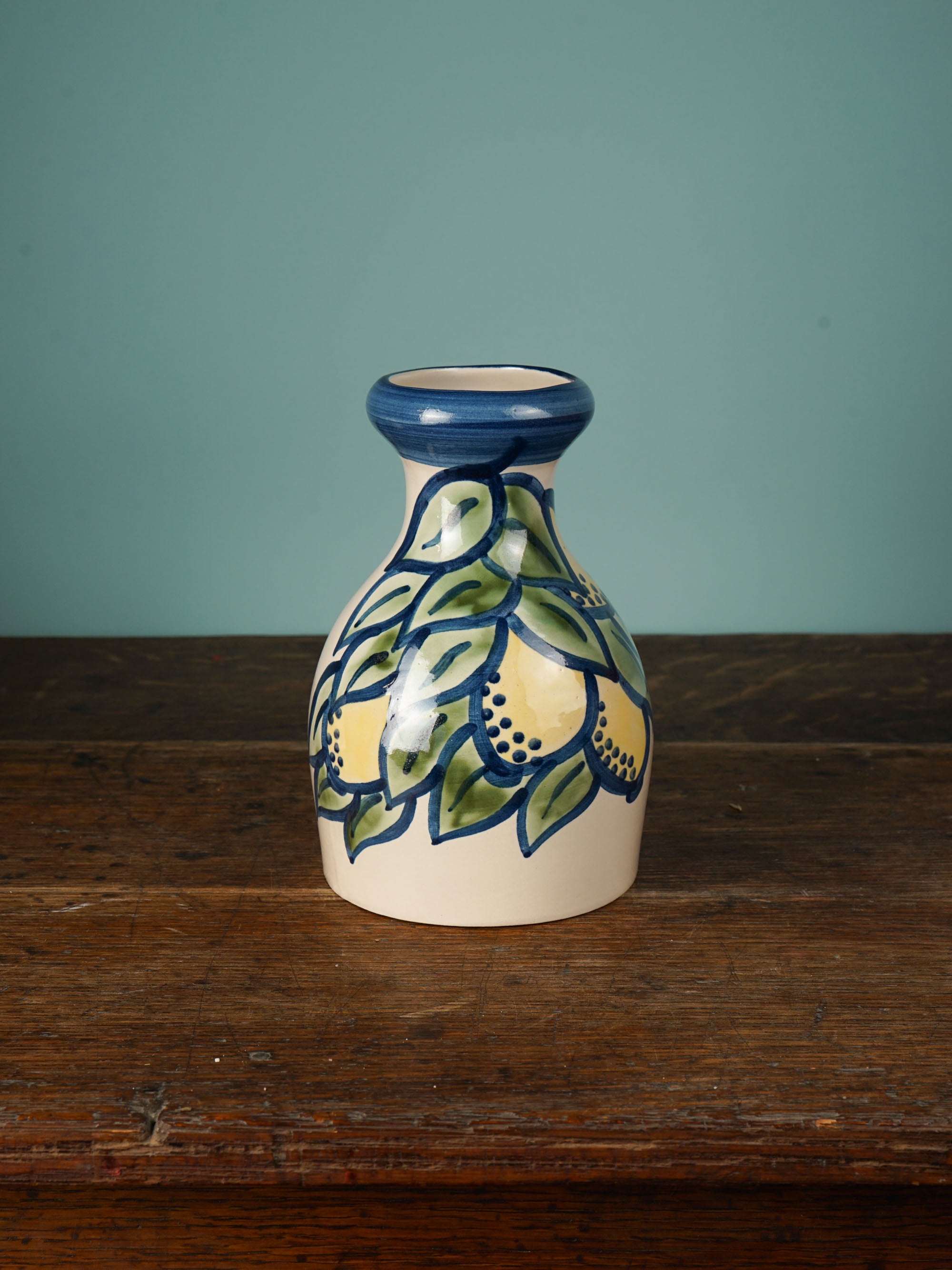 Lemon Leaf Vase