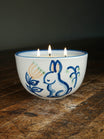 Scandinavian Bunny Candle