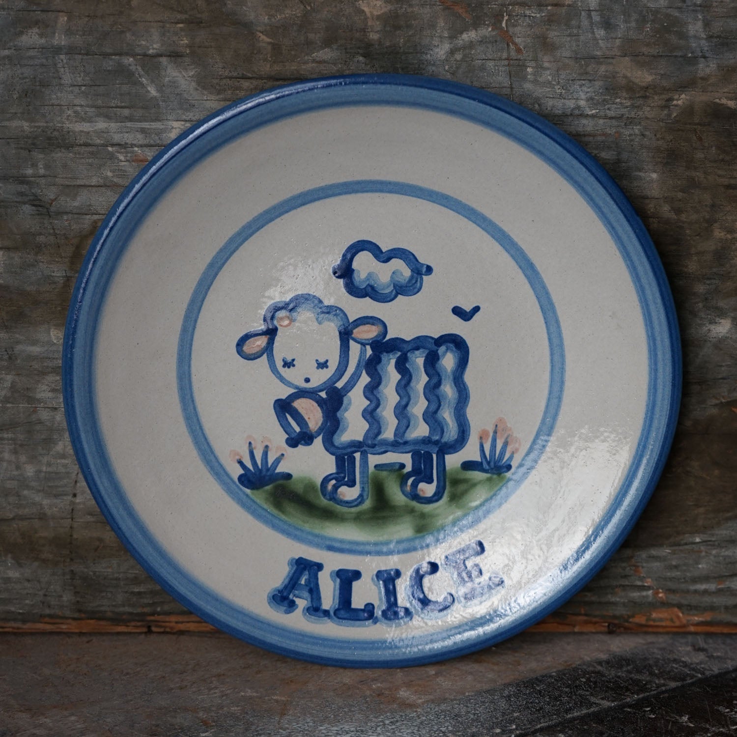 Personalized Dinner Plate