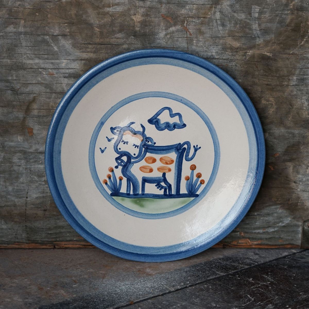 Cow Lunch Plate