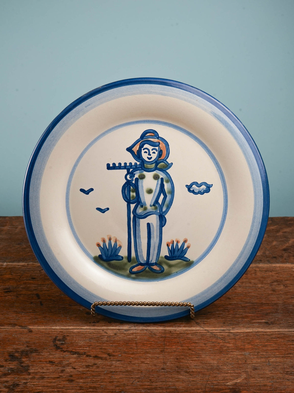 Farmer Serving Plate
