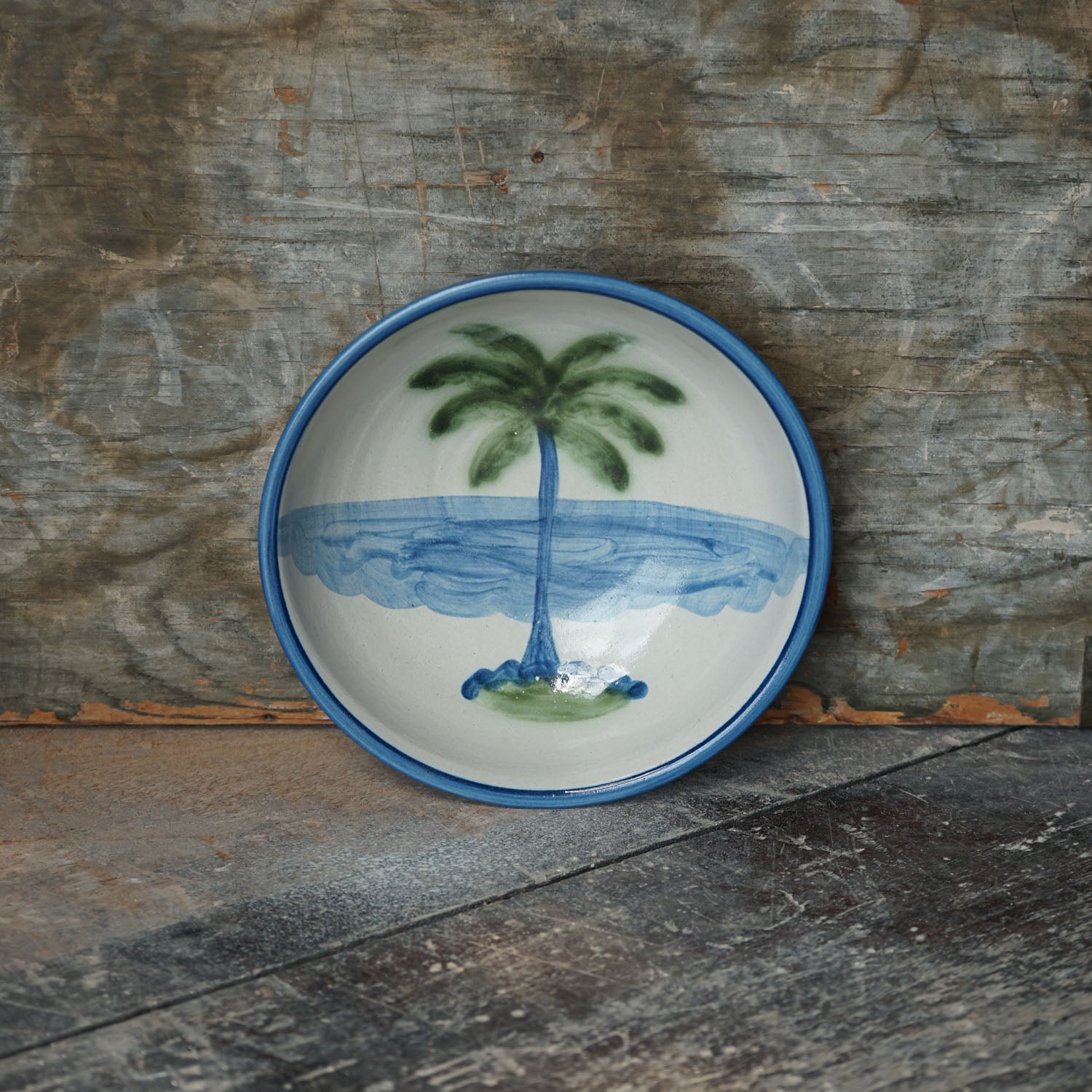 Soup Bowl - Palm Tree